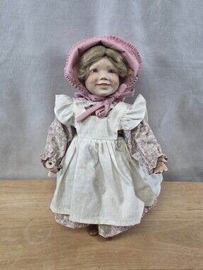 Carrie Little House on the Prairie 10 Porcelain Doll Ashton-Drake COA Signed